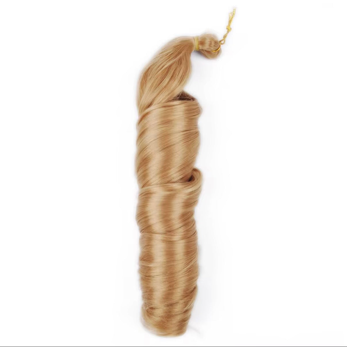 24” French Curl (Spiral Curl) Braiding Hair- 5 pack