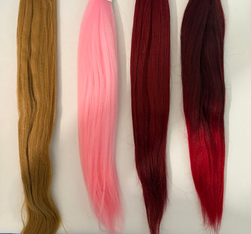 20” Ombre Pre-Stretched Braiding Hair 5 pack