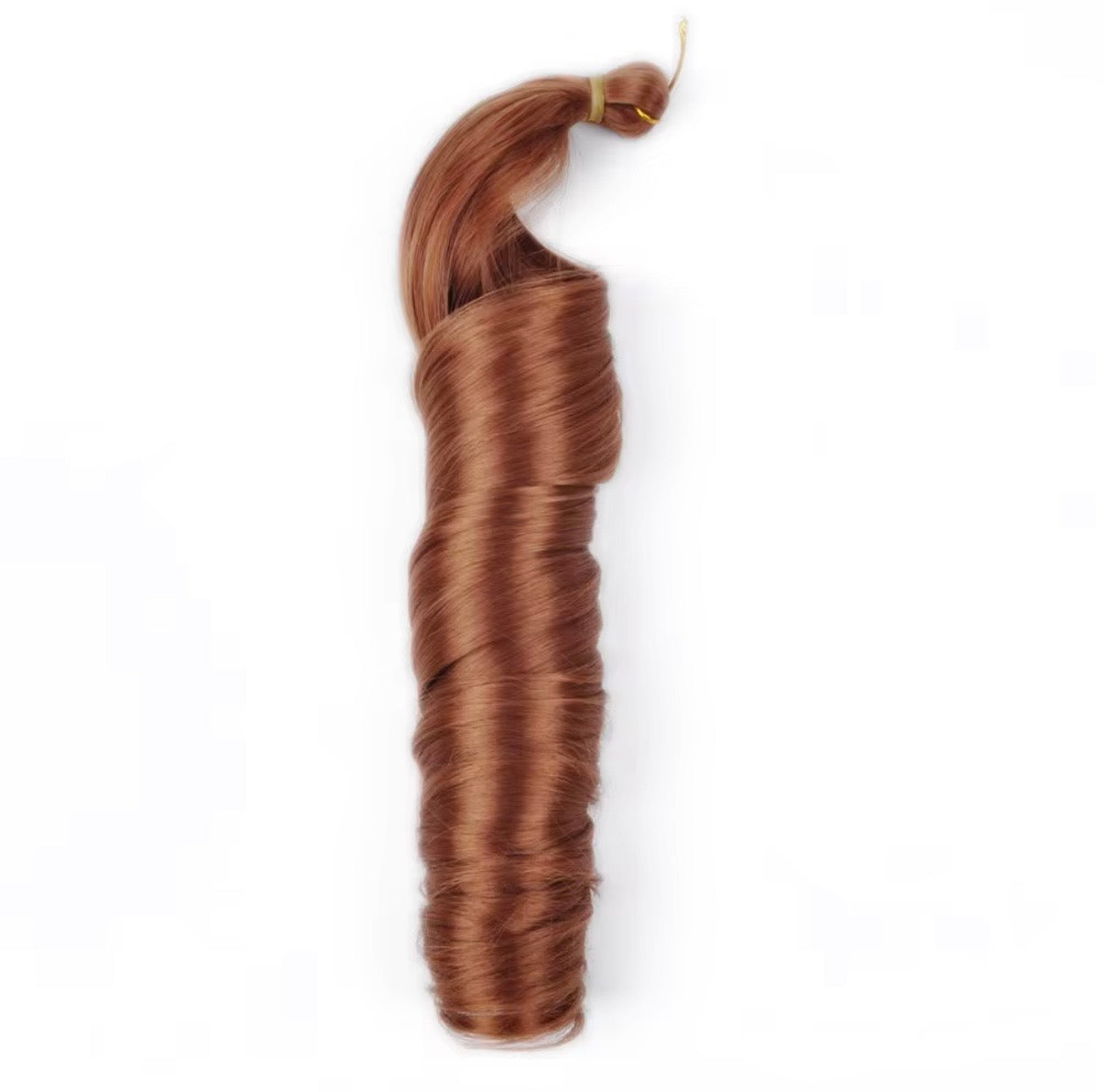 24” French Curl (Spiral Curl) Braiding Hair- 5 pack