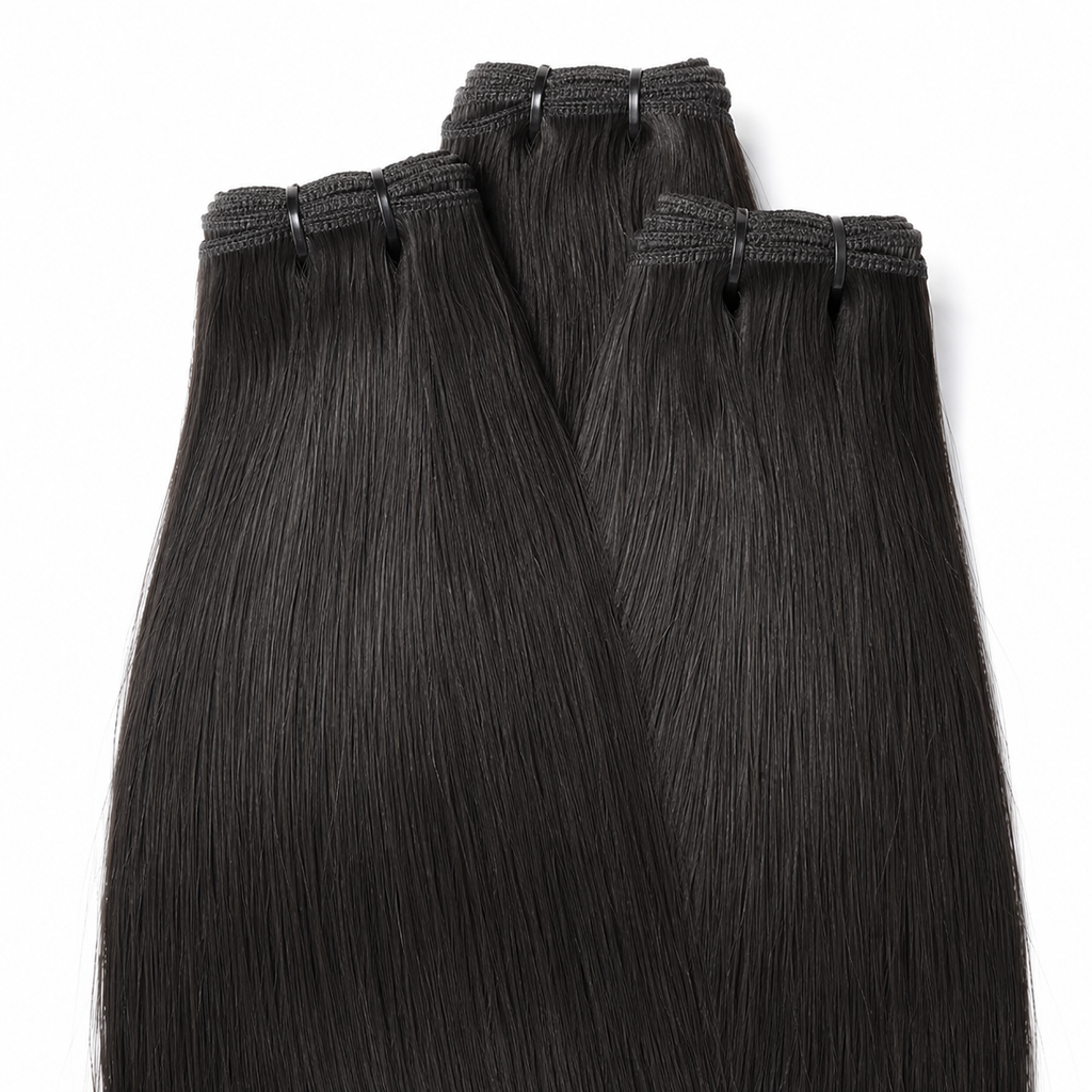 24” Bone Straight Protein Fiber- 3 Bundles