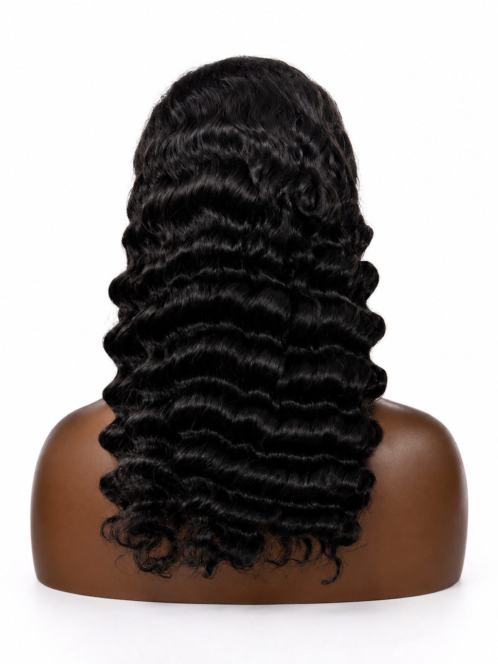 Premium Collection 18” Deep Wave Human Hair Wig | 13x4 Transparent Lace | 200% Density | Glueless
