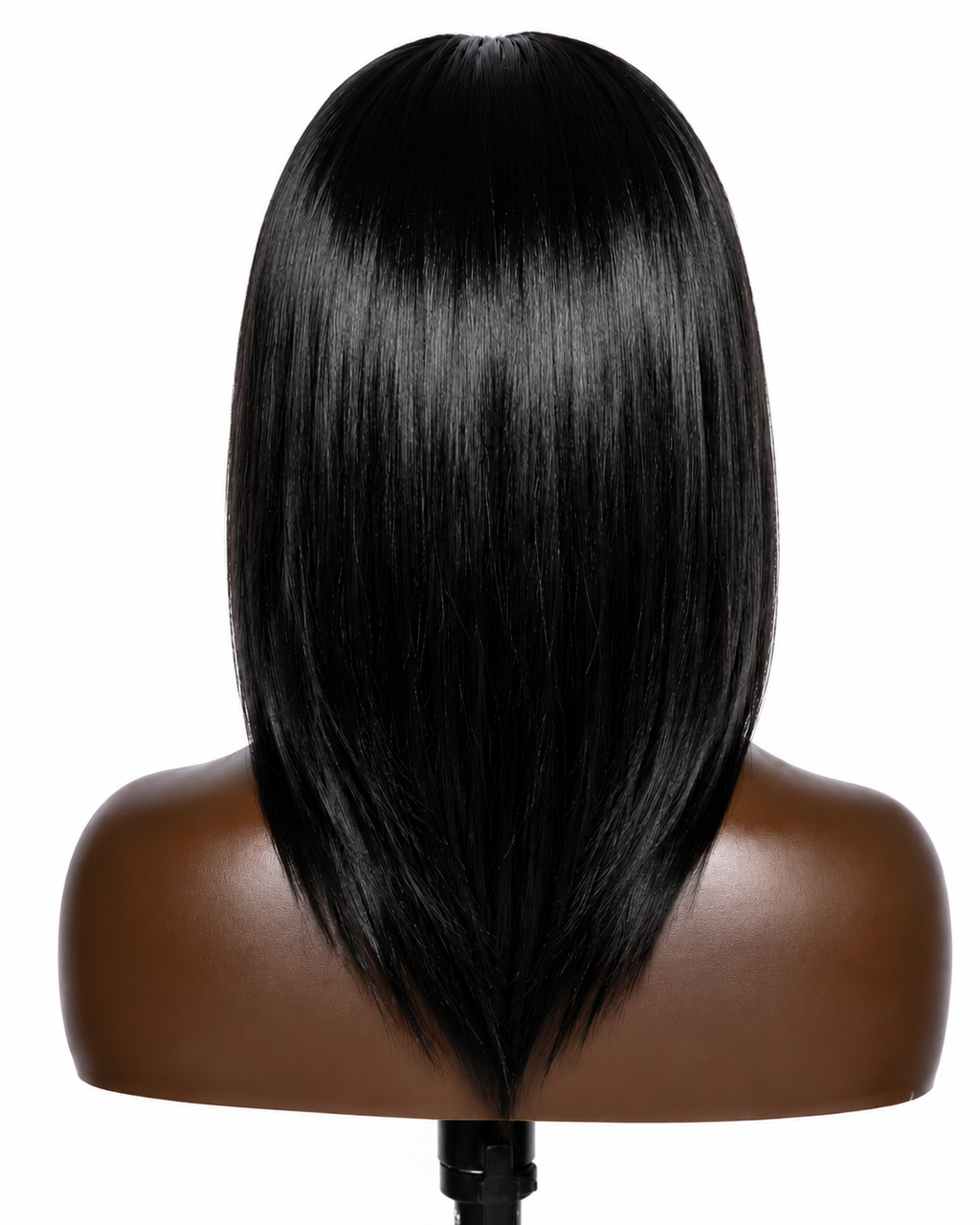 12” Straight Human Hair Wig | 13x4 Transparent Lace | Glueless | 200% Density