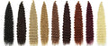 30” Deep Wave Braiding Hair-3 Pack