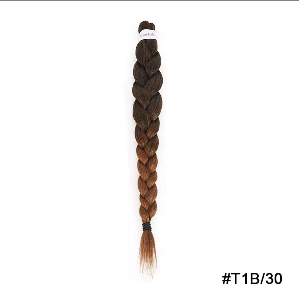 24" Pre-Stretched Kanekalon Braiding Hair – 5 Pack