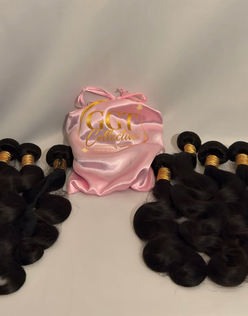 Premium Collection 100% Virgin Human Hair-Body Wave-3 Pack with 16” Transparent Closure