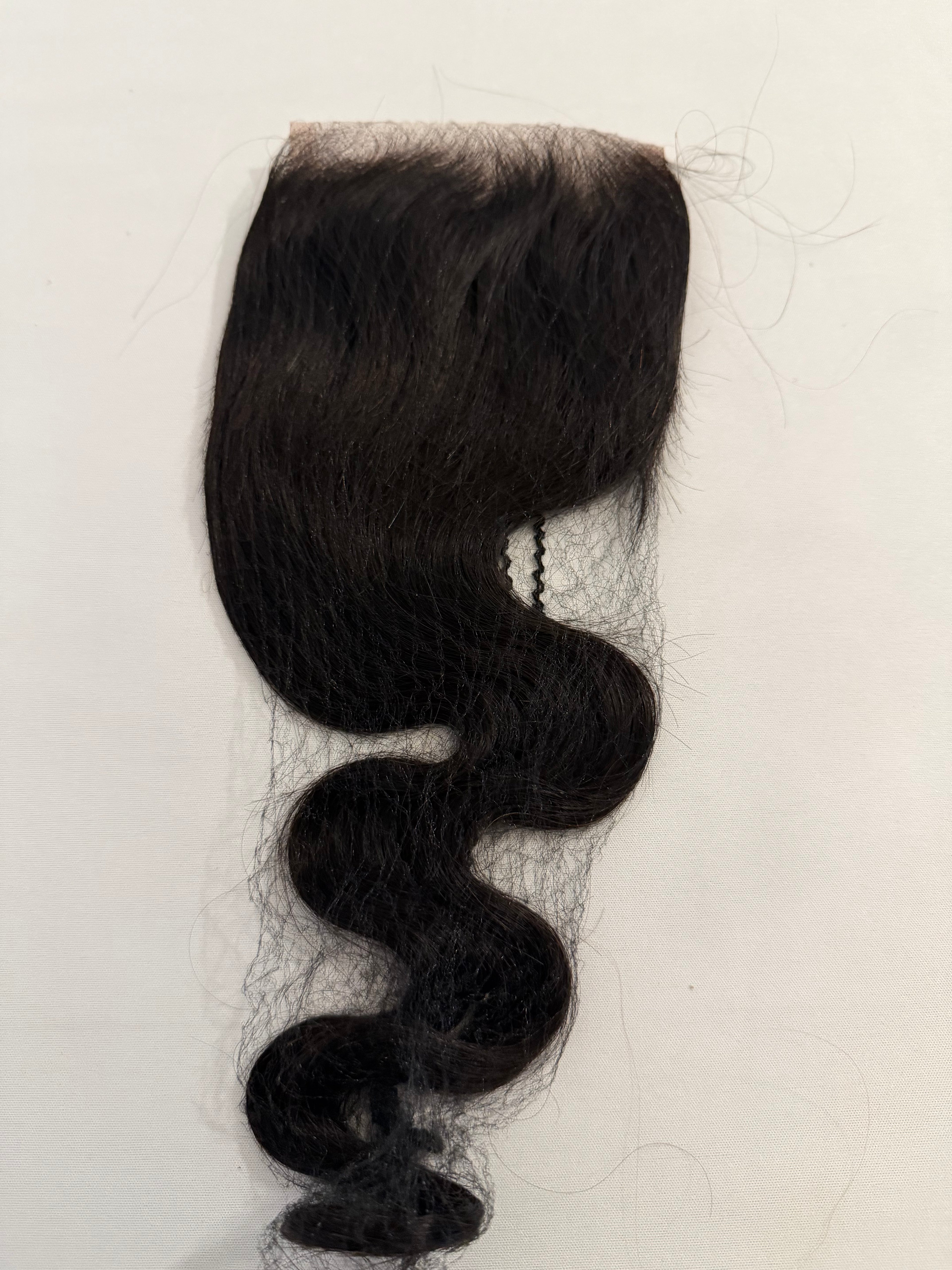 Premium Collection 100% Virgin Human Hair-Body Wave-3 Pack with 16” Transparent Closure