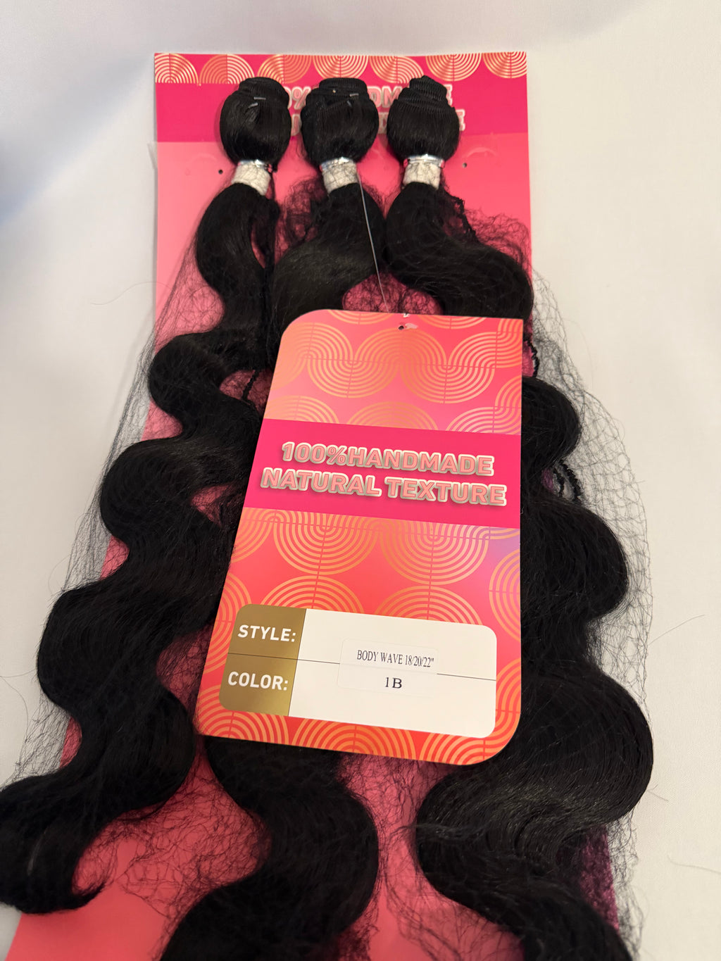 18” 20” 22” Body Wave Premium Heat Resistant Fiber Extensions 3-Pack