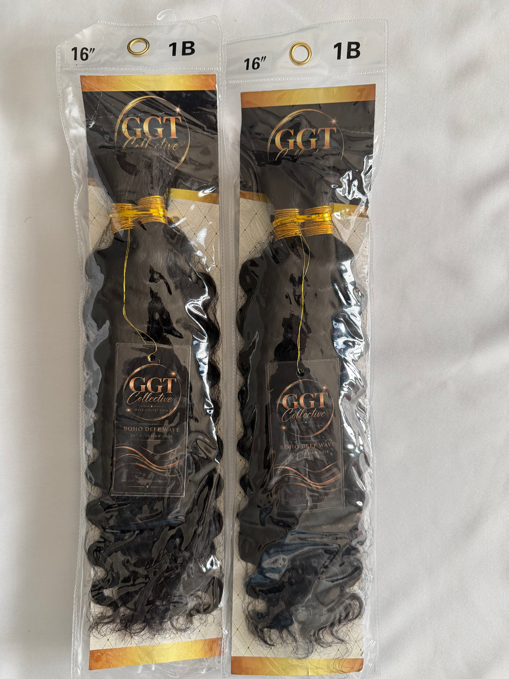 16in Deep Wave Human Hair for Boho 100g per pack