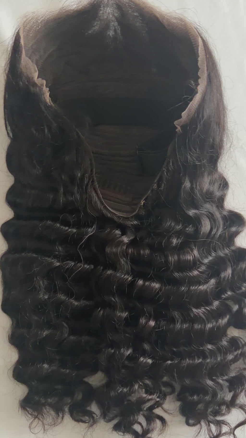 18” Deep Wave Human Hair Wig | 13x4 Transparent Lace | 200% Density | Glueless