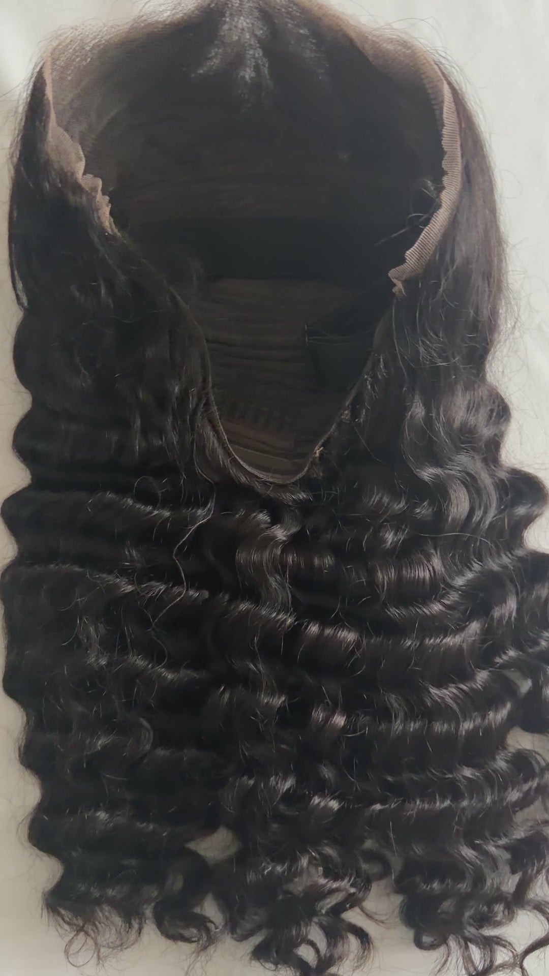 18” Deep Wave Human Hair Wig | 13x4 Transparent Lace | 200% Density | Glueless